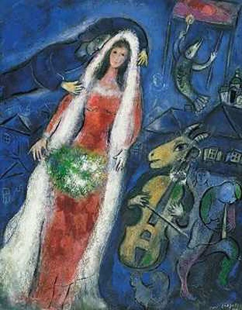 Chagall-La-Mariee-1927